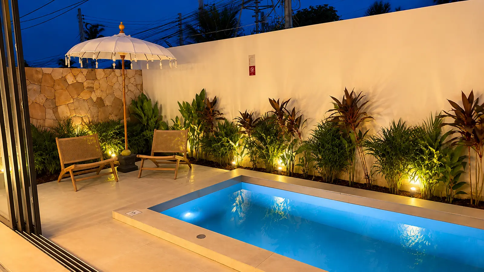 Pool at a Harmony Life villa